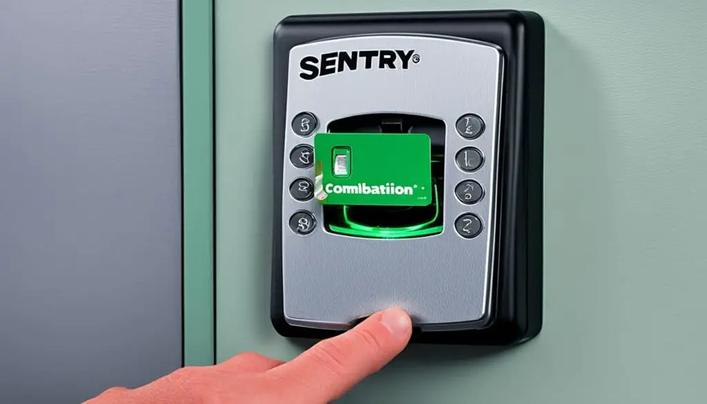 Sentry Safe Magnetic Stripped Card