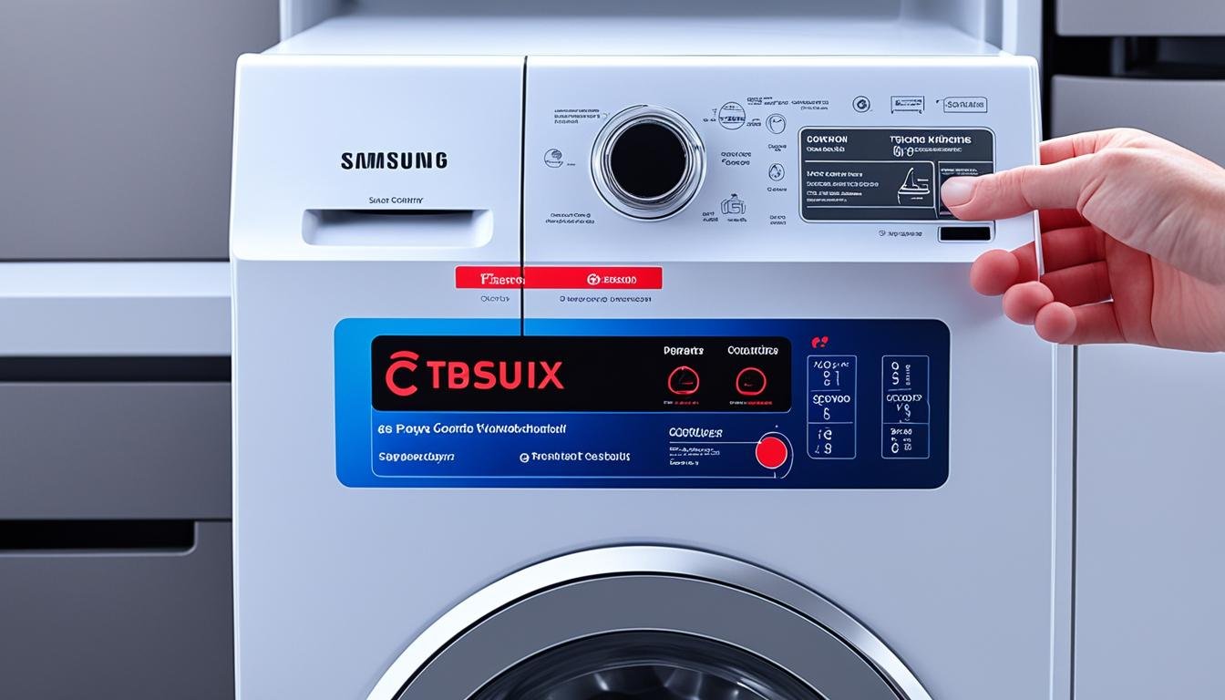 8C error code Samsung washer