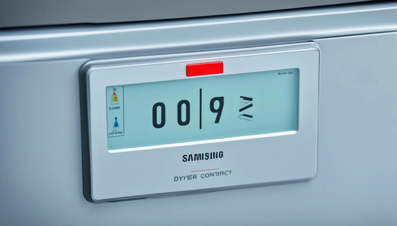 how to fix samsung dryer error code 9c1?
