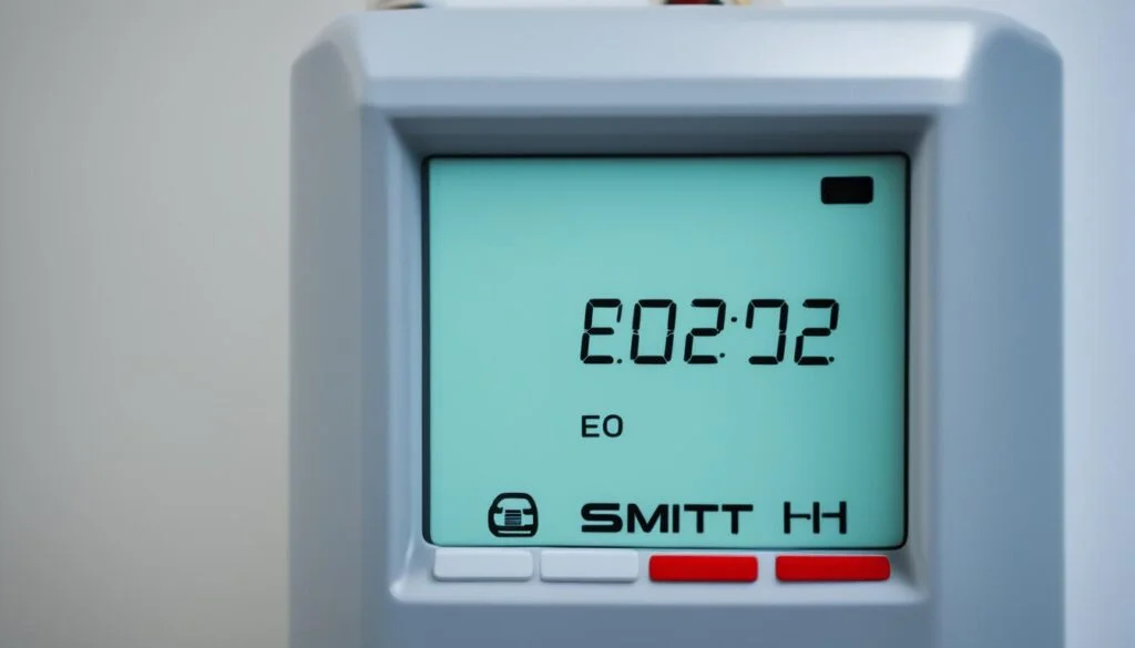 AO Smith water heater error code e02