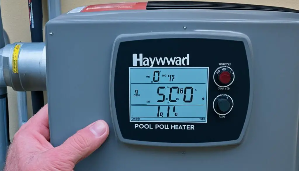 Hayward pool heater error codes LO troubleshooting