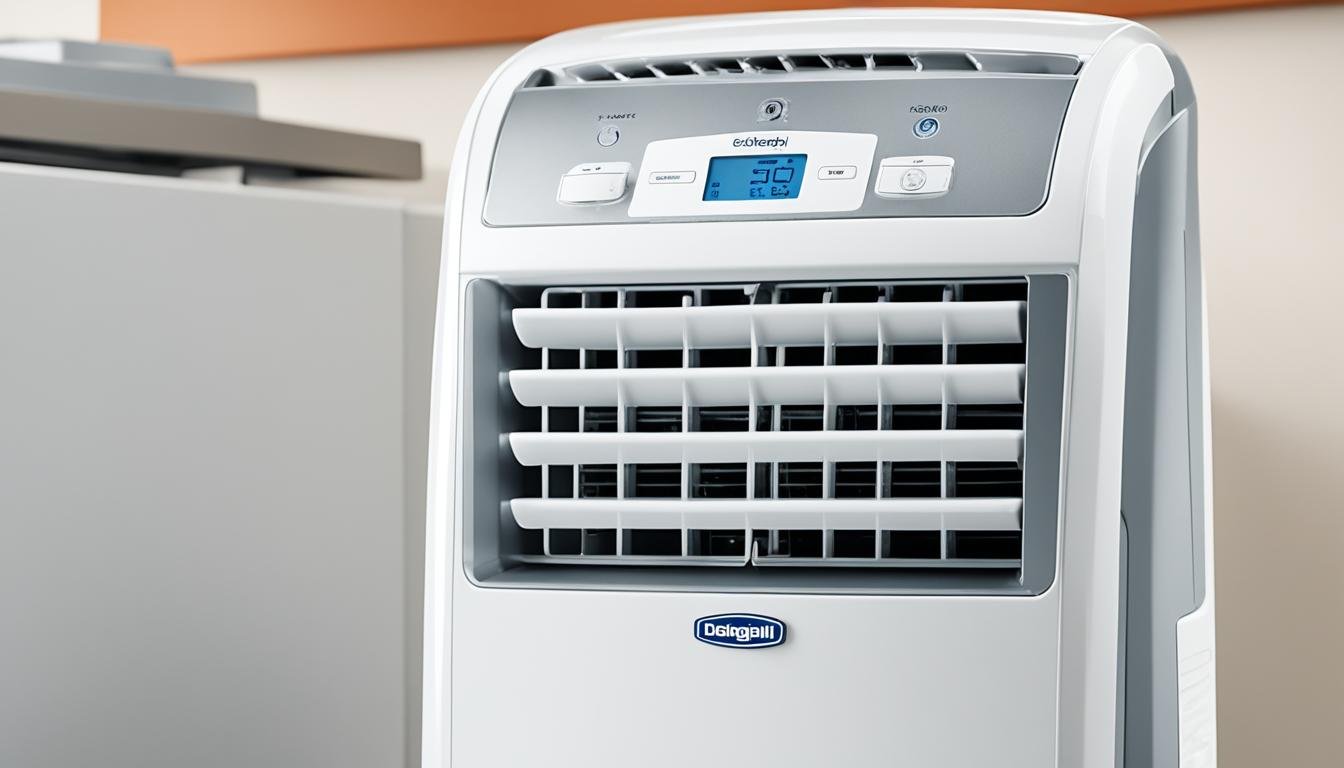 how to fix delonghi portable air conditioner le code?