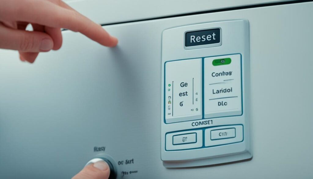 ge dishwasher loc code reset