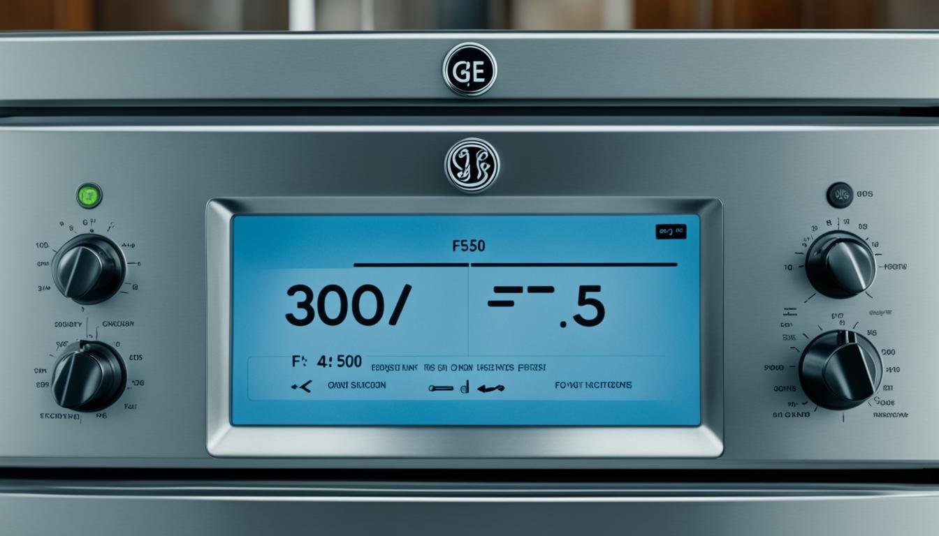 ge oven f350 error code