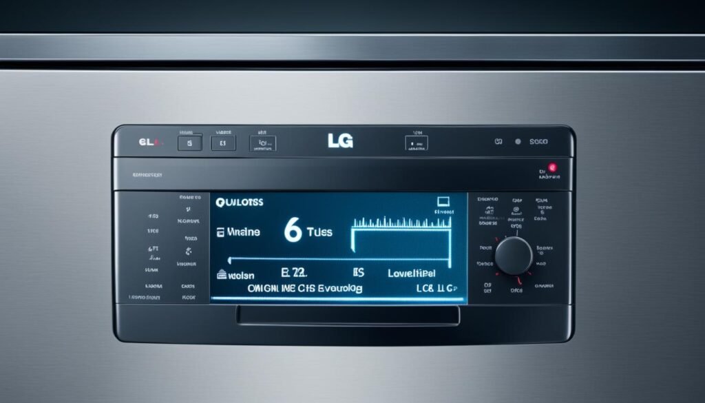 how to fix lg dishwasher error code 6e?