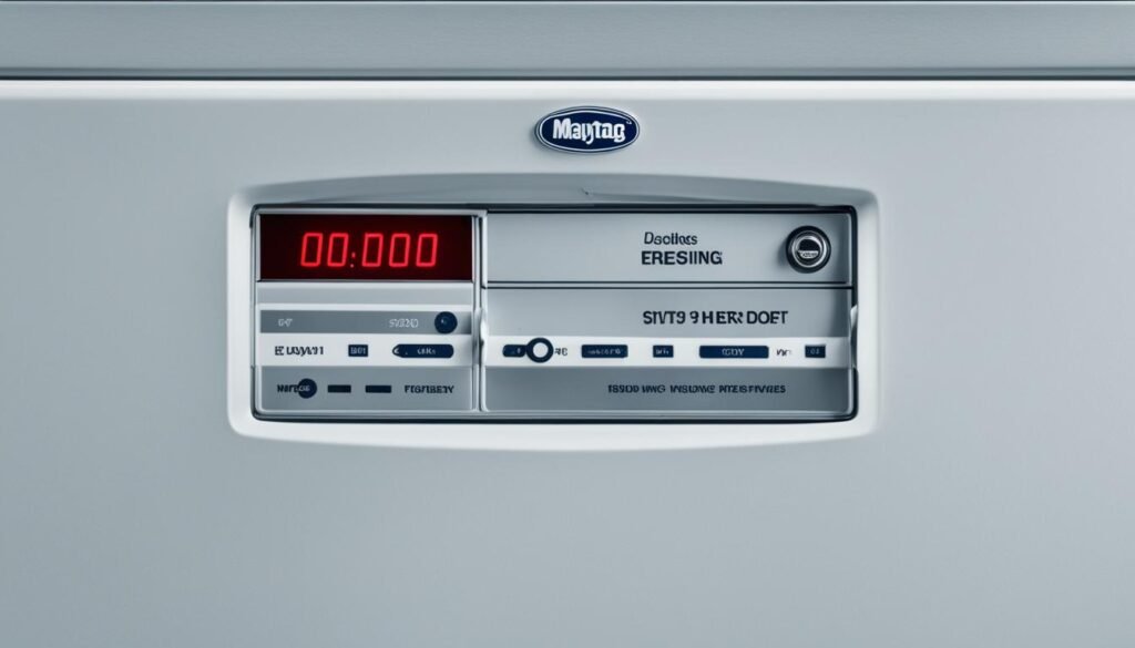 maytag dishwasher error code e01 f09