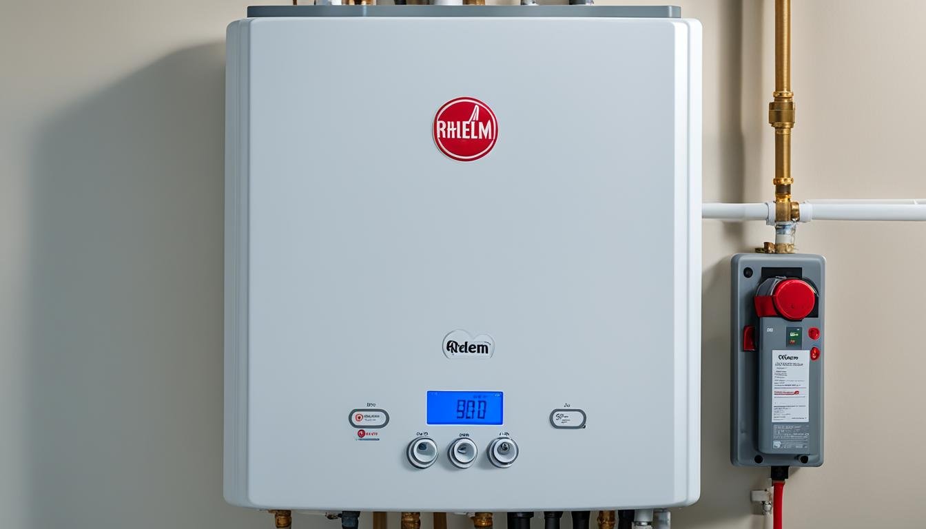 rheem tankless water heater code p1ns)