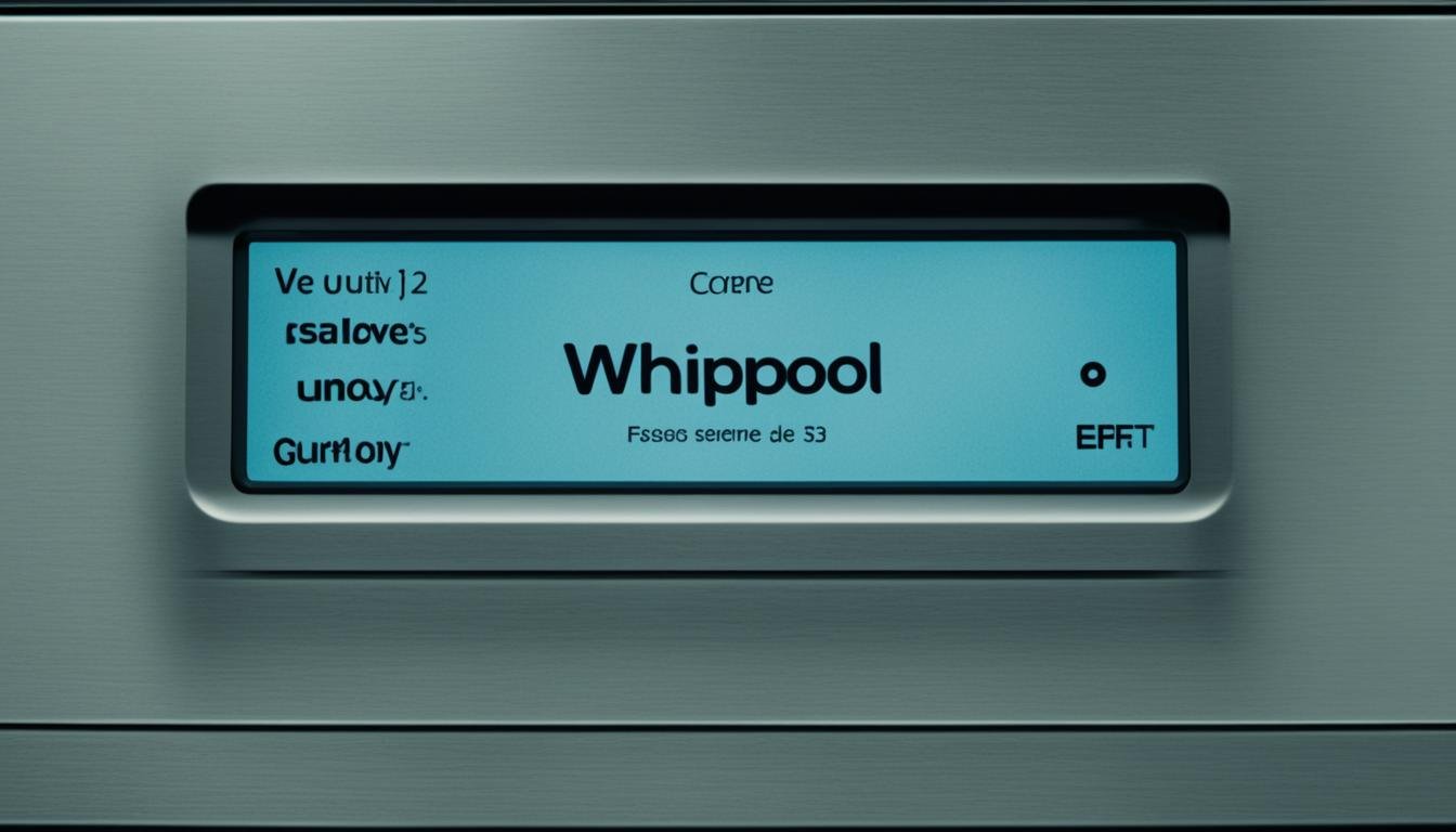 how to fix eo f3 code whirlpool oven?