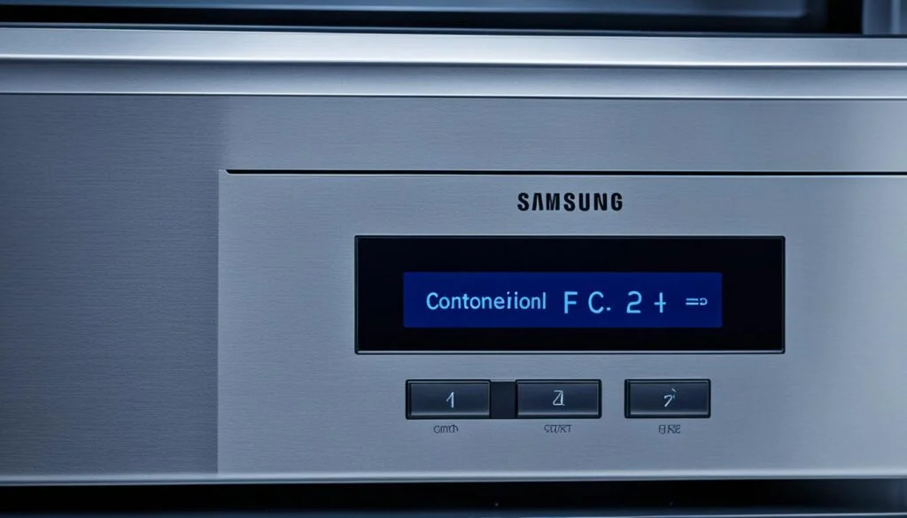 samsung oven code c-f2